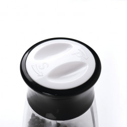 Camp4 2 in 1 Salt & Pepper Mill - Lid with Screw Cap