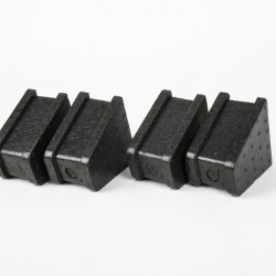 Spacers for use with caravan protective roof/cover - 4 pieces per set