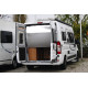 Thermal curtain for Fiat Ducato and similar models from 2007 onwards - High one-piece rear door insulation