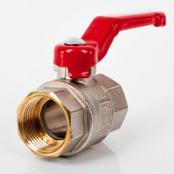 Ball valve 1 1/4" female thread - With long lever