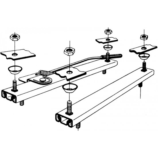 Sliding fitting Sportscraft seats