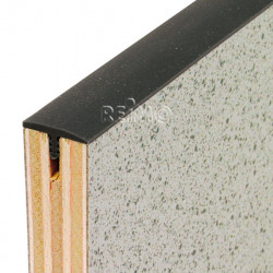 Standard T-edge edging - Dark grey - 40 m