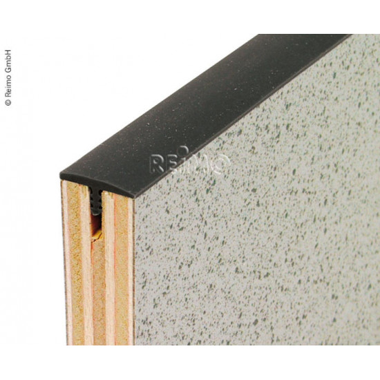 Standard T-edge edging - Dark grey - 40 m