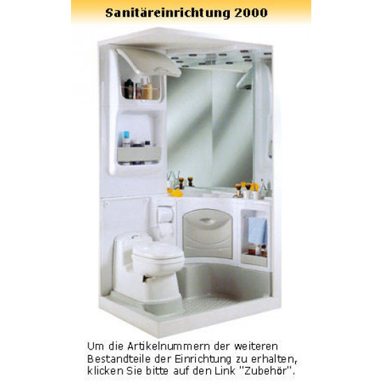 Side cabinet 2000 white/grey