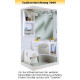 Side cabinet 2000 white/grey