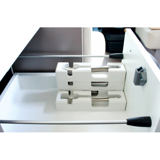 Purvario KONTURA ON-TOP 4-piece stackable cutlery insert