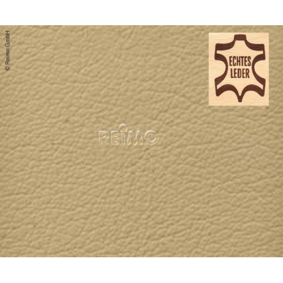 Automotive leather, beige, whole hide, price per m²