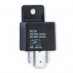 Changeover relay 12V/60A