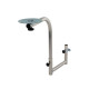 U-shaped swivel table comfort