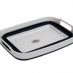 Foldable Wash Bowl - Grey / White