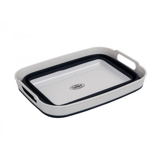 Foldable Wash Bowl - Grey / White