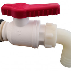Ball valve 3/4" x 25 - Including flange