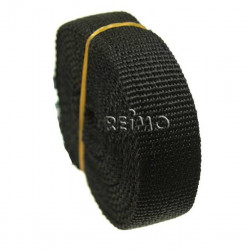 Black ratchet strap, 25mm long