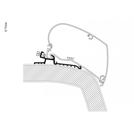 Hymer SX adapter series 6 - 6.00m