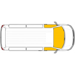 Isoflex thermal mat for Renault Master from 2005 onwards - cab / rear door