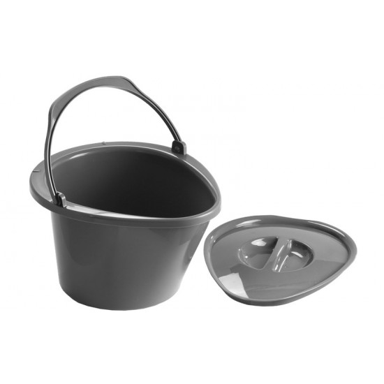 Optiloo modern, portable bucket toilet