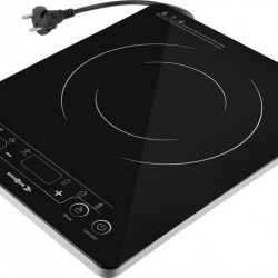 HOT POINT INDUCTION Heating induction plate with high-strength glass-ceramic cooking surface