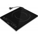 HOT POINT INDUCTION Heating induction plate with high-strength glass-ceramic cooking surface