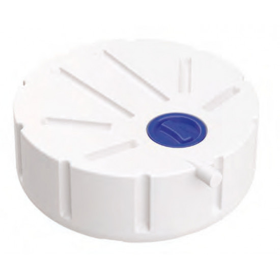 Round water tank for spare wheel well, 53 liters