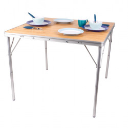 Folding camping table Matera - 90cm and 120cm versions