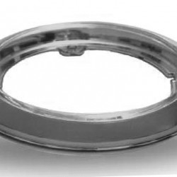 Decorative ring 122mm chrome