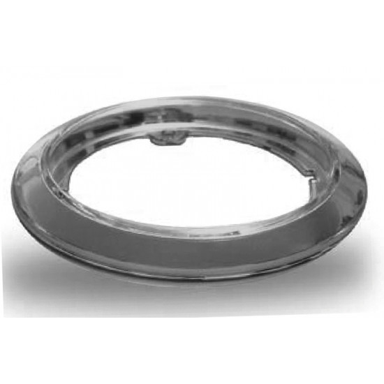Decorative ring 122mm chrome