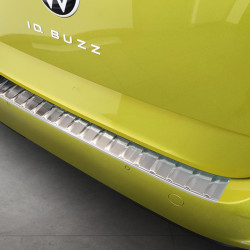 Loading sill protector for VW ID.Buzz, stainless steel, silver