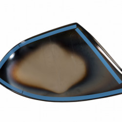 Carbest Chrome Mirror Caps, Black - for VW Transporter