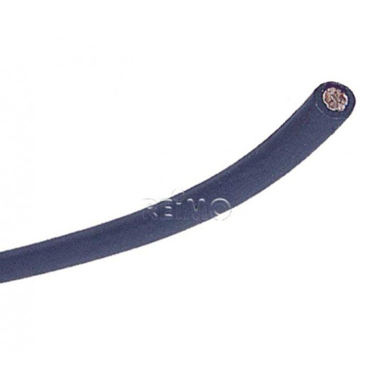 Welding conductor, black, 16 sq mm, 2 m