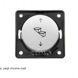 Footrest, shifter, chrome finish