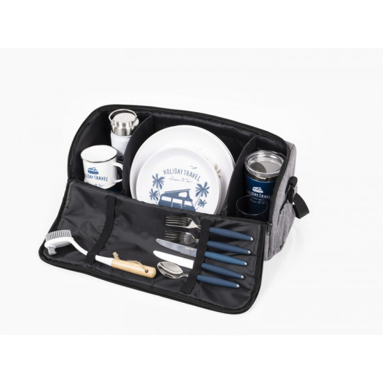 HOLIDAY TRAVEL picnic and tableware bag