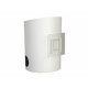 Silicone toilet brush - White / Grey