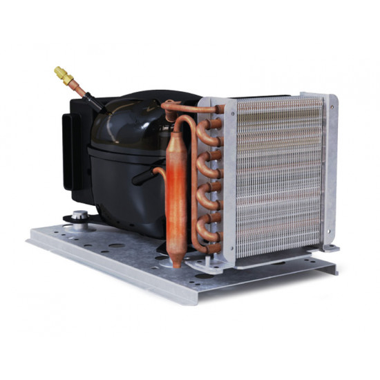 Built-in compressor, top loader TL43 - Grey - 40 l