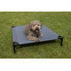 Camp4 dog lounger with sunshade 88x78x18cm