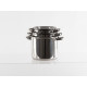 Camp4 stainless steel cookware set with glass lids - 6-piece