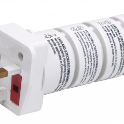 Travel adapter set, 4-piece, white