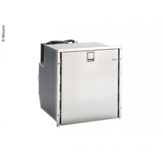 Drawer refrigerator 65L stainless steel 12/24V DC, frost-free