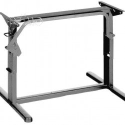 Metal lift table frame - 75 cm - Light grey