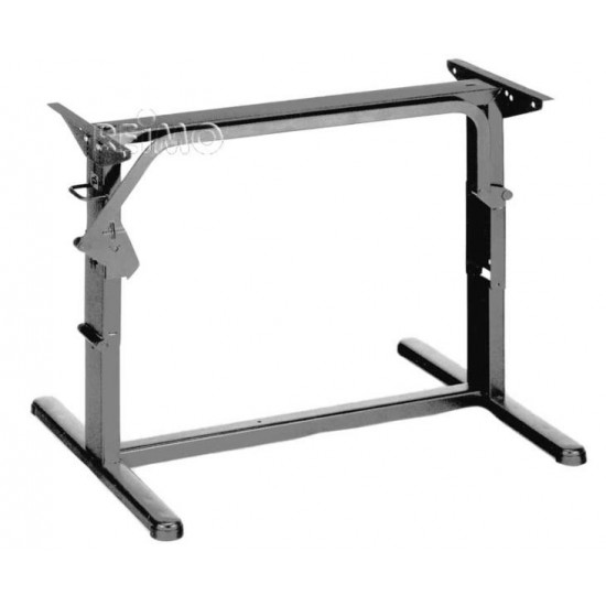 Metal lift table frame - 75 cm - Light grey