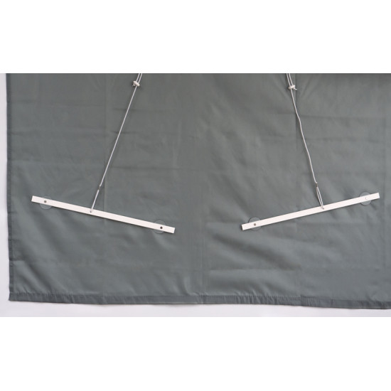 Shower curtain holder