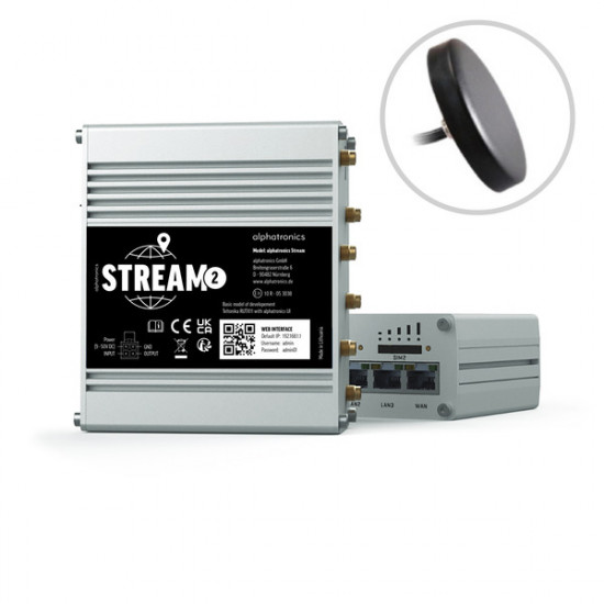 Alphatronics STREAM 2 mobile LTE/WiFi router for motorhomes & caravans