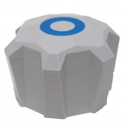 Modern shut-off valve - grey