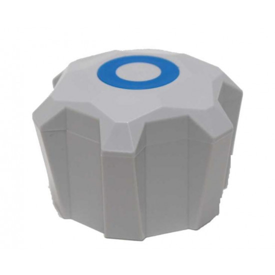 Modern shut-off valve - grey