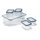Camp4 Food Storage Containers / Food Keeping Containers Set of 5 pieces