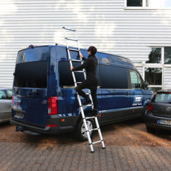 Carbest Escali Multifunktionsleiter mit max. 3.2 m Hohe