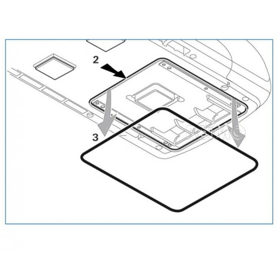 Sealing frame for Aventa+Com.