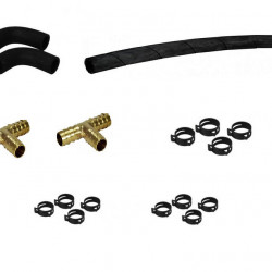 Mounting kit including hose
