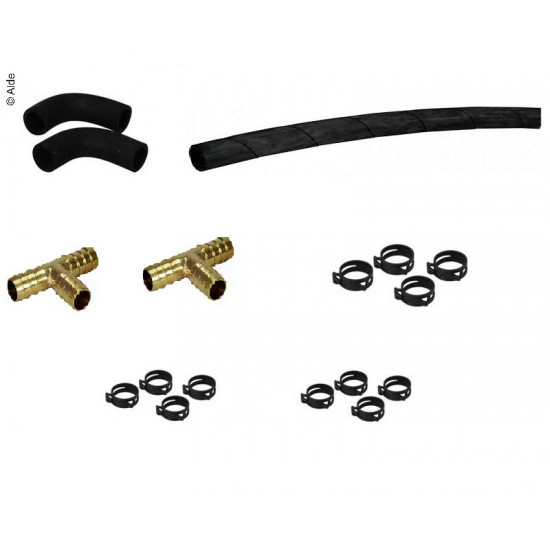 Mounting kit including hose