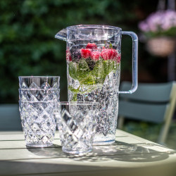 1.6L jug with 4 glasses