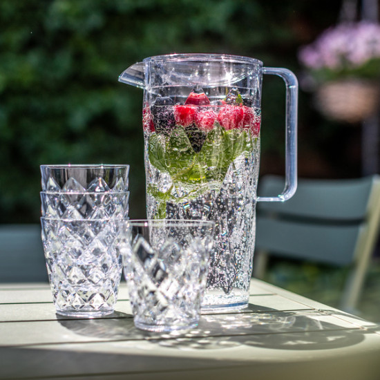 1.6L jug with 4 glasses